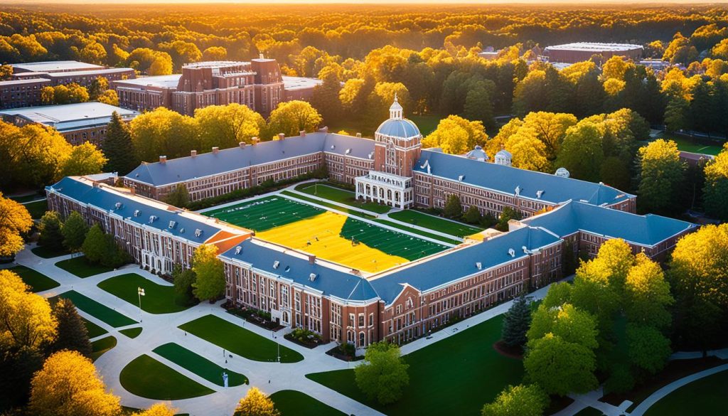 Picturesque Ivy League Campus